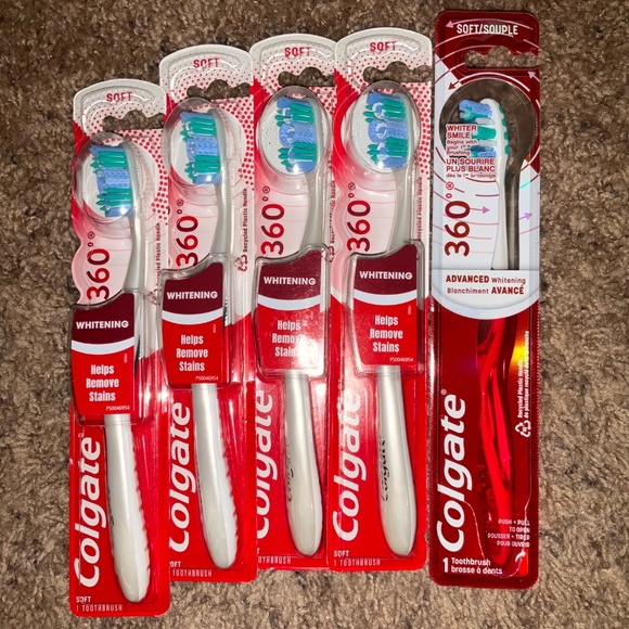 Bundle of 5-Colgate 360 Optic White Whitening Manual Toothbrush - Soft - Picture 17 of 17